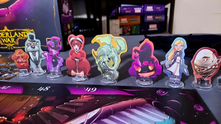 Componentes sobre la mesa